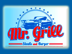 Mr. Grill Restaurant Logo